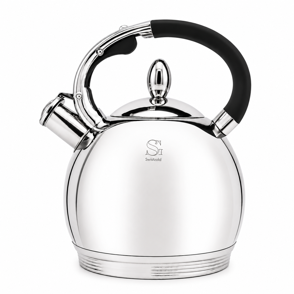 GEM+ | Stainless Steel Whistling Kettle – 3L Induction Teapot
